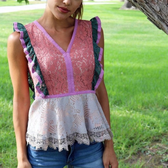 Siesta Peach Top - Picture 4 of 4